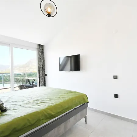 0047 Exodus 2-bedroom Duplex In Mahmutlar With Sea, Mountain And Castle Views アパート