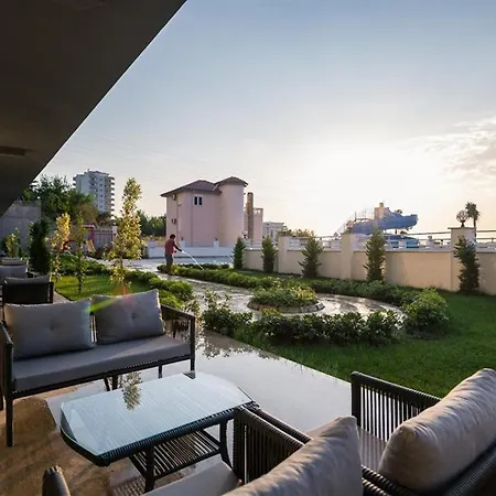 0047 Exodus 2-bedroom Duplex In Mahmutlar With Sea, Mountain And Castle Views アパート *