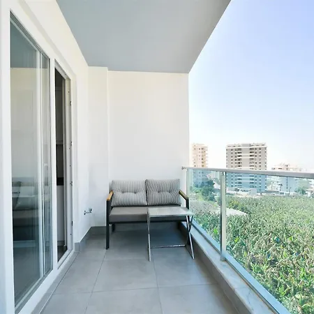 0047 Exodus 2-bedroom Duplex In Mahmutlar With Sea, Mountain And Castle Views アランヤ